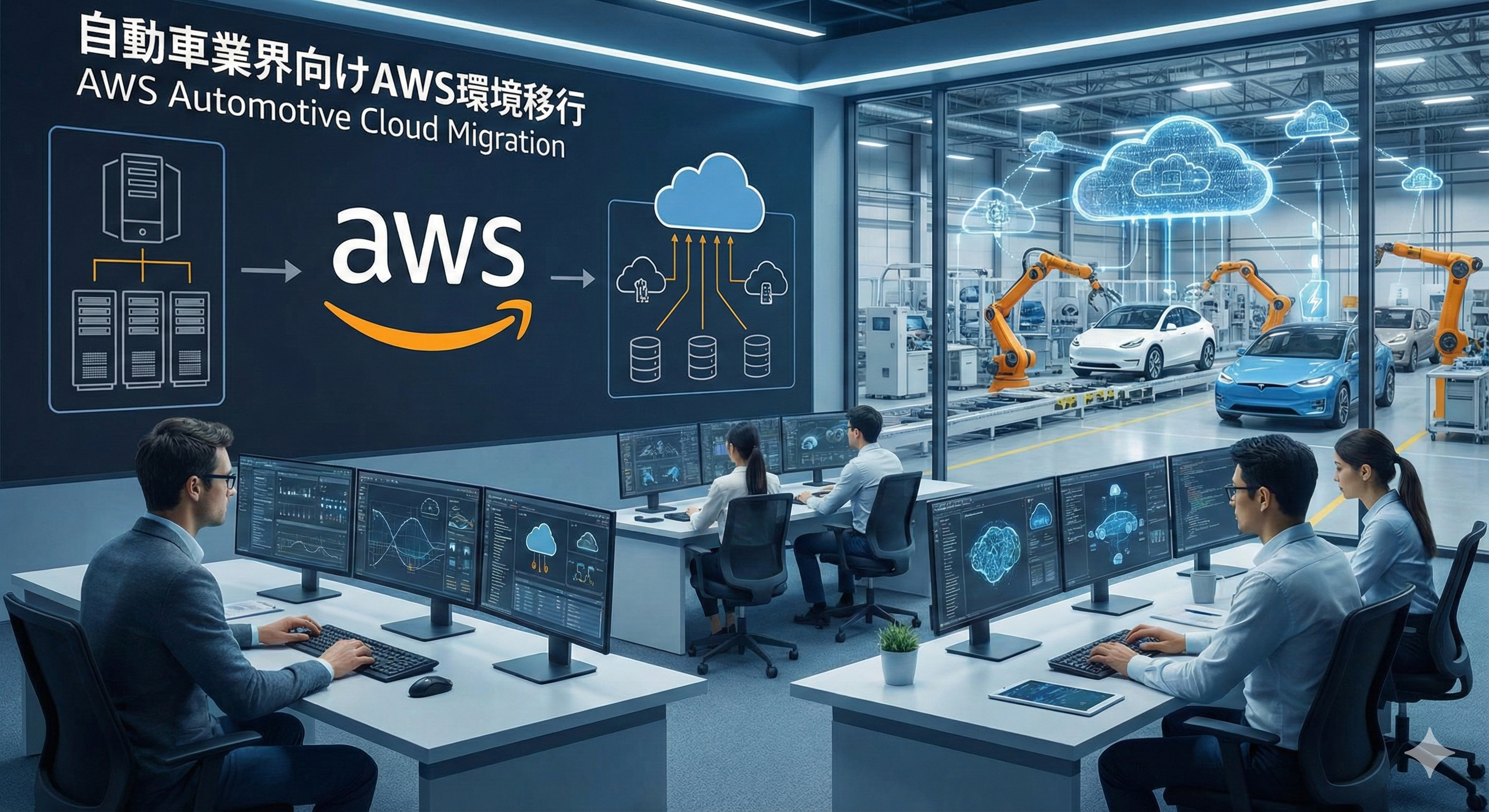 ハイブリッド車データ AWS環境移行