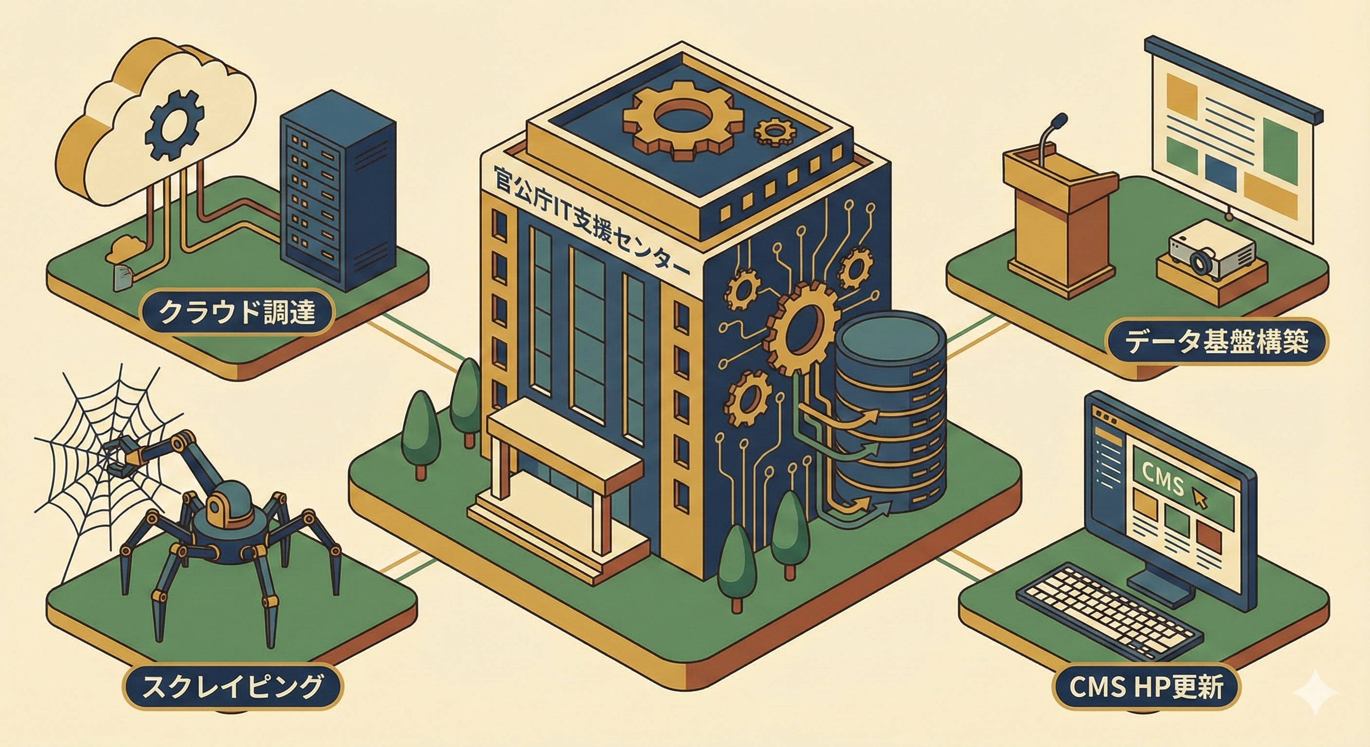 [官公庁系] IT全般の支援・調査