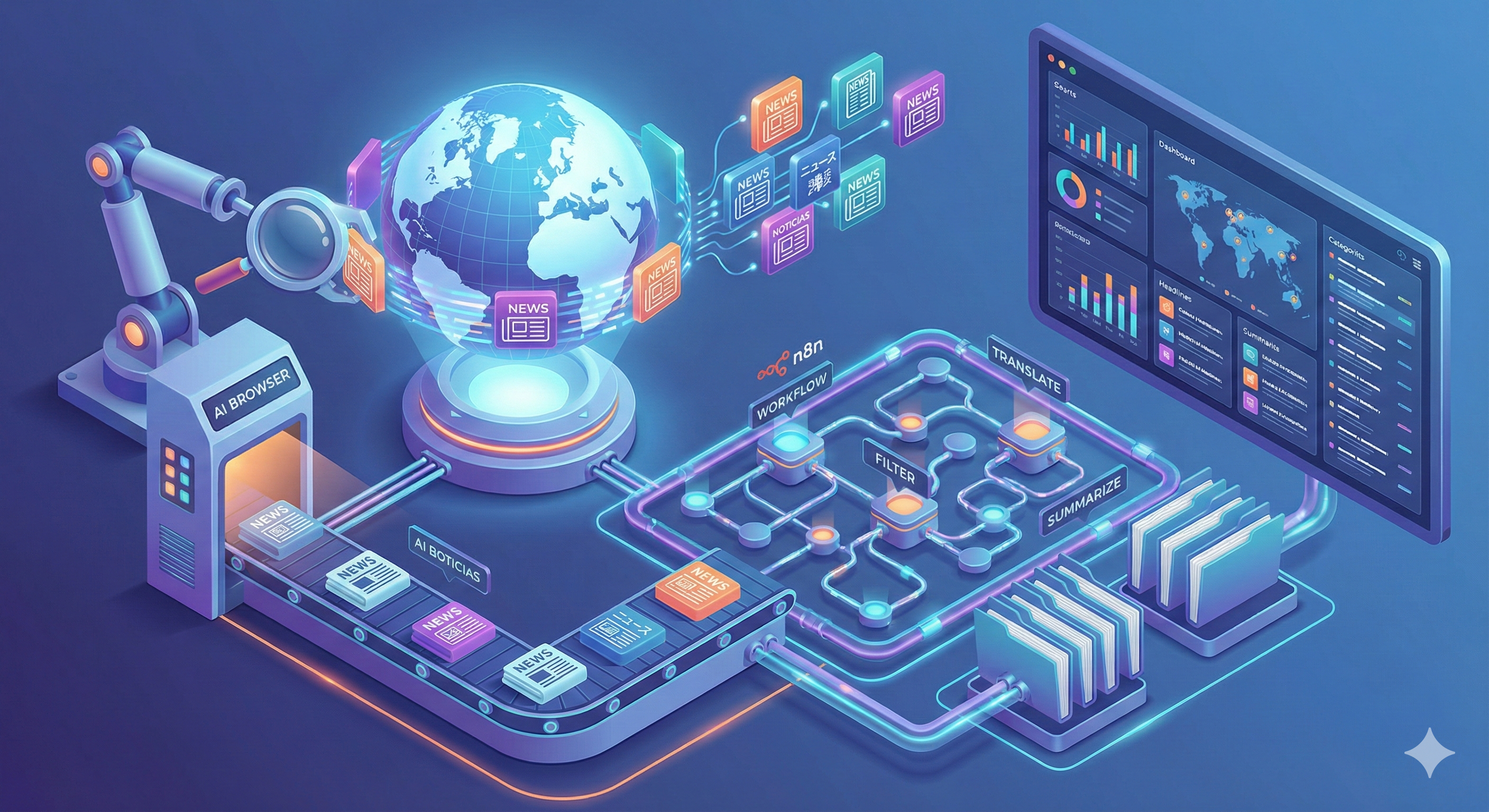 [官公庁系] 国際ニュース情報収集自動化PJ