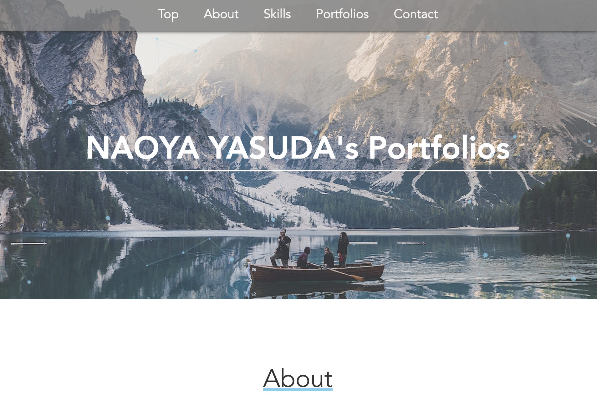 ポートフォリオサイト